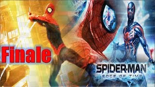 SpiderMan Edge of Time 3DS FINALE Over the Edge [upl. by Aihtekal]