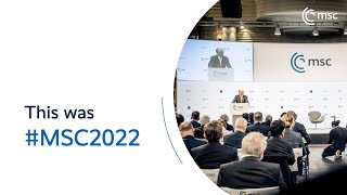 Munich Security Conference 2022 – Highlights [upl. by Roby]