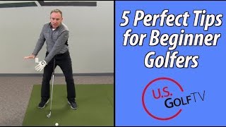 The 5 Best Tips for Beginner Golfers [upl. by Drew]