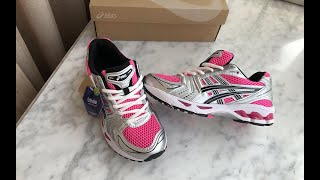 ASICS Gel Kayano 14 Pink Glo 1201A019 700 Review [upl. by Yrreg387]