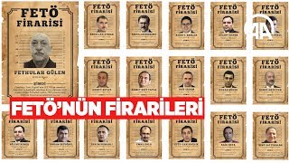 FETÖnün firarileri Elebaşlarıfinansörleritetikçileri [upl. by Atinit]