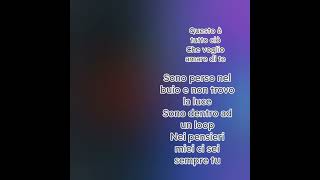 Sangiovanni  Perso Nel Buio Feat Madame Testo [upl. by Raphaela]