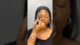 BRONZE SOFT GLAM MAKEUP ON BROWN SKIN bronzemakeup makeup makeupartist softglam beat bronze [upl. by Hildagarde]