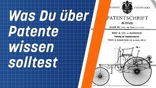 Patent anmelden Was Du über Patente wissen solltest [upl. by Galer]