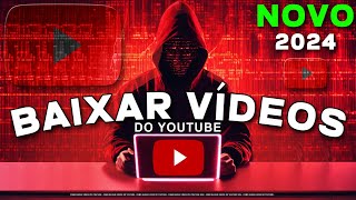 Como Baixar Vídeos do YOUTUBE  2024 [upl. by Linette]