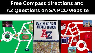 TfL Topographical Test 2023 free compass direction and AZ Questions  SA PCO TrainingPCO Training [upl. by Ilzel]