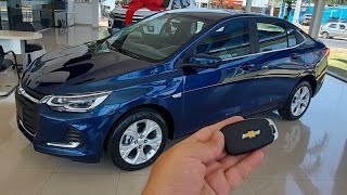 detalhes reais do novo Chevrolet onix premier 1 turbo 10 116cv r8L sedan [upl. by Kooima606]