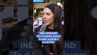 🎙️ INÉS HERNAND quotÉramos la put4 la g0rda y el mar1c0nquot podcast masterchef television shorts [upl. by Aoket73]