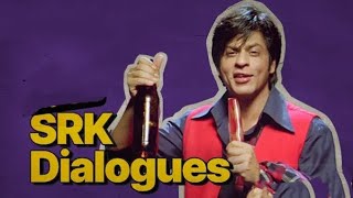 SRK Best Dialogues Part 1 srk srkdialouge ddlj devdas omshantiom bollywood bollywoodnews [upl. by Miriam]