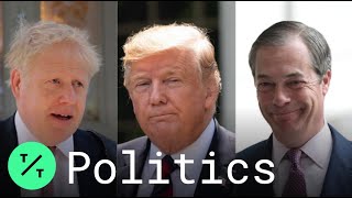 Boris Johnson Rejects Trumps Call to Team Up With Nigel Farages Brexit Party [upl. by Redliw89]