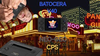 RG35XXHBATOCERA V40  NEOGEOCPS Gameplay test [upl. by Amairam586]