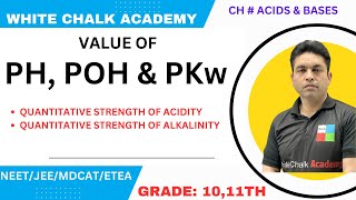 PH POH AND PKW POTENTIAL OF HYDROGEN ION CONCPOTENTIAL OF HYDROXYL ION CONC QUANTITATIVELY [upl. by Rosemonde]