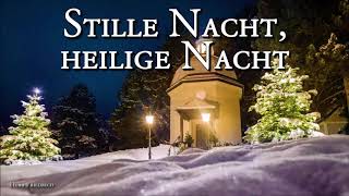 Stille Nacht heilige Nacht Austrian Christmas SongLyrics [upl. by Alanah]