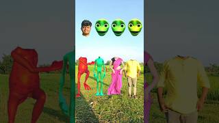 damito cosita amp frock Alien new model dancing bhabhi head mathing funny vfx videos 😆😋 shorts [upl. by Notirb]