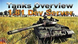 WT  181 Dev Server  Tank Overview [upl. by Burch619]