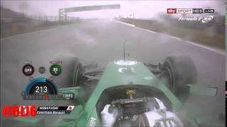 F1 2014  China Qual  Kamui Kobayashi Onboard [upl. by Atirrehs]