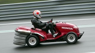 Maaien over Spa  de Honda Mean Mower [upl. by Gebhardt]