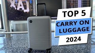 TOP 5 Best Carry On Luggage  Best Suitcases for 2025 [upl. by Iyre]