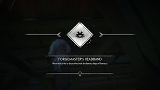 Ghost of Tsushima Komatsu forge vanity gear location [upl. by Nolana]