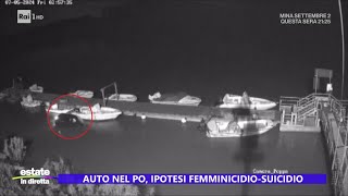 Auto precipita nel Po ipotesi femminicidiosuicidio  Estate in diretta 08072024 [upl. by Gershon]