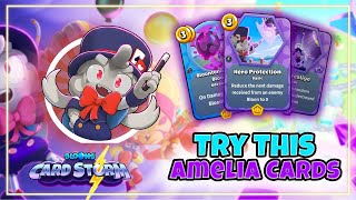 Amelia Hero Cards Crafting Bloons Storm Card [upl. by Carlock]