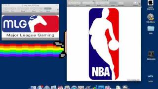 Photoshop Tutorial How to Create the MLGNBA Logo Effect [upl. by Nycila]