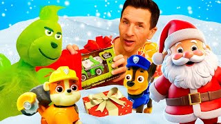 Le Grinch choisit des cadeaux pour la Pat Patrouille  Jouets pour les enfants [upl. by Josephson]