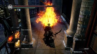 Fastest farming for Channelers Trident Pyromancer Combustion build DARK SOULS Remastered PS4 [upl. by Nitsuj]