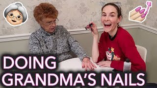 Painting My Grandmas Nails she thinks were on National Television [upl. by Piper734]