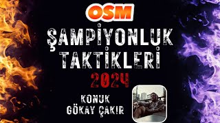 OSM 2024 ŞAMPİYONLUK TAKTİKLERİ  ONLİNE SOCCER MANAGER [upl. by Witty]