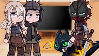 Past Dragon Riders React To Dragon Master  HTTYD  Gacha React [upl. by Diva]