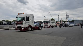 Truckshow uittocht Lokeren 2024 [upl. by Leahcim]