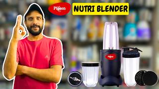 New Portable Blender By PIGEON  Smoothie Maker Grinder Mixer Blender  Pigeon Nutri Master 400W [upl. by Torr]