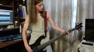 Bloodbath  Buried by the Dead BASS Cover [upl. by Alegnaed295]