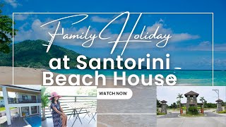 Awesome Family Beach House in Laiya Batangas  Santorini Beach House by FSP Homes [upl. by Saleme]