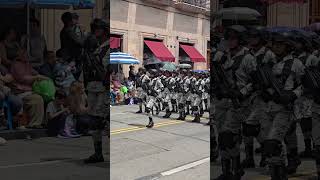 Guardia Nacional femenino  Desfile de Morelia 2024 desfile guardianacional mexicolindoyquerido [upl. by Anneh]