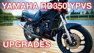 YAMAHA RD350 YPVS UPGRADES [upl. by Guzel]