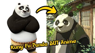 kung fu panda anime edition [upl. by Julius]