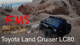 Cliffside RC Car FMS FCX18 Toyota Land Cruiser [upl. by Lemmy703]