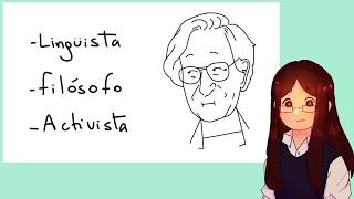 La Teoría de la Gramática Universal de Noam Chomsky y el Ciberlenguaje ANIMADO [upl. by Tillie]