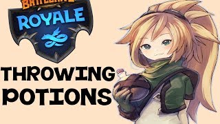 THROWING POTIONS AROUND  Lucie Battlerite Royale Solo Gameplay [upl. by Aiekam]