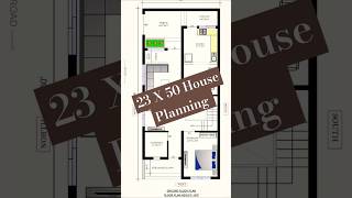 20X50 House Plan  North Facing House Vastu  House design services DM on Instagramhouseplan [upl. by Deonne]