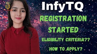 InfyTQ Registration Started for 2022 Batch How to Register for InfyTQ 2022  Step by Step Process [upl. by Tarrah]