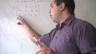 ESCALONAMIENTO DE MATRICES PARTE 1 [upl. by Williams]