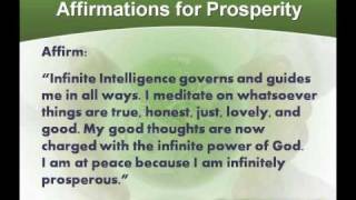 Affirmations for Prosperity [upl. by Helsell]