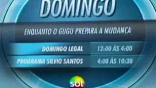 SBT anuncia nova programação aos domingos SBT 2009 [upl. by Demeyer]