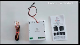 Teqooz Smart Switch Retrofit Module 4 Switch Works with IR Remote  Installation amp Configuration [upl. by Marigolda402]