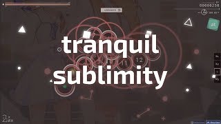 osu skin review tranquil sublimity by Cieu [upl. by Robenia363]