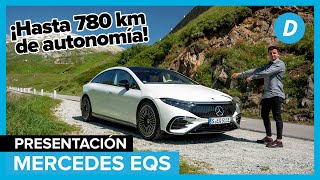 Mercedes EQS 2022 El ELÉCTRICO más AVANZADO del mundo  Prueba  Diariomotor [upl. by Atteuqaj]