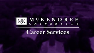 Career Services  McKendree University [upl. by Aiuqram196]